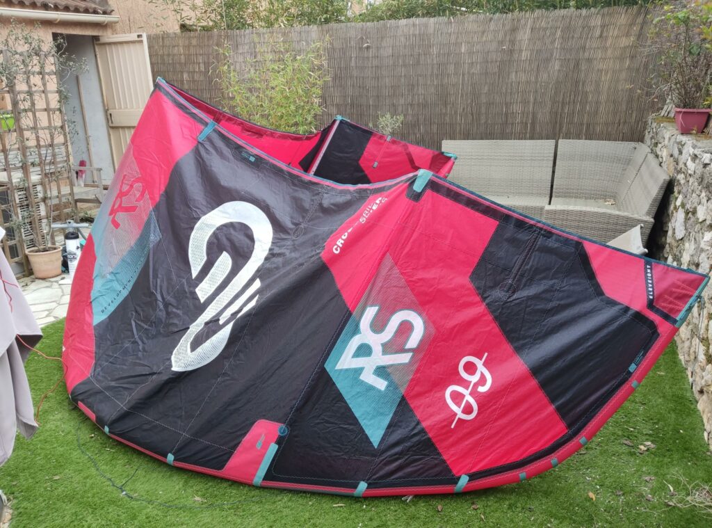 AILE DE KITESURF ELEVEIGHT RS V8 2024 9m (Occasion)