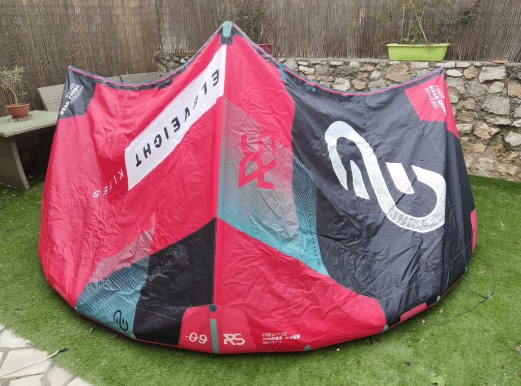 AILE DE KITESURF ELEVEIGHT RS V8 2024 9m (Occasion) – Image 7